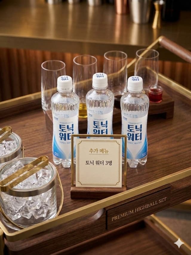 하이볼세트(토닉워터 추가)